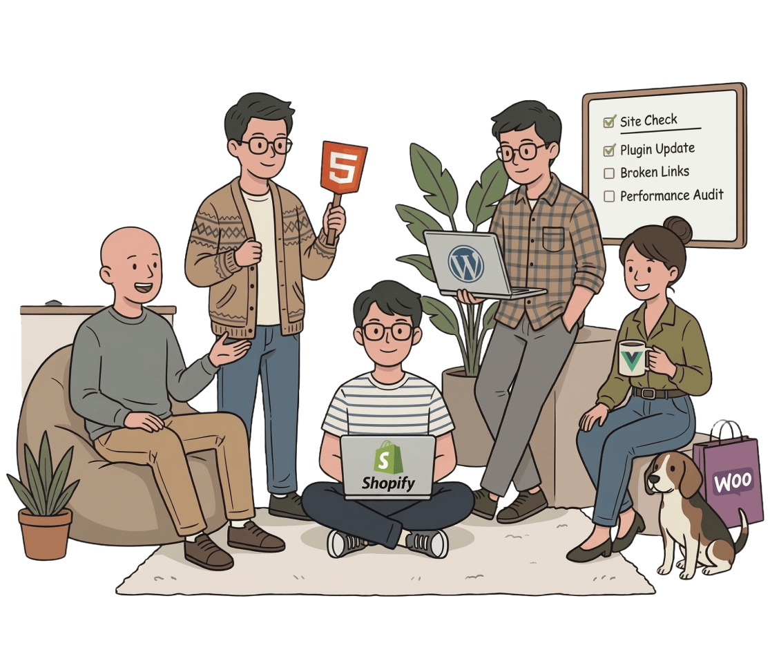 MorphMake team illustration